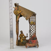 Bergman bronze merchant lamp