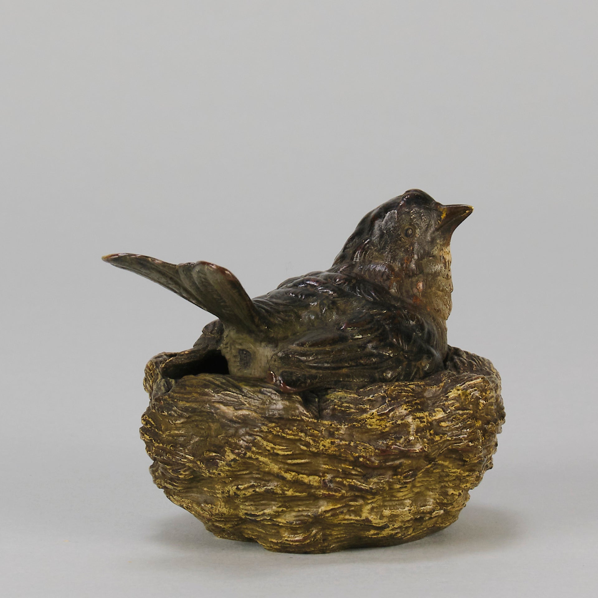 Bergman Nesting Bird - Bergman Bronze - Hickmet Fine Arts