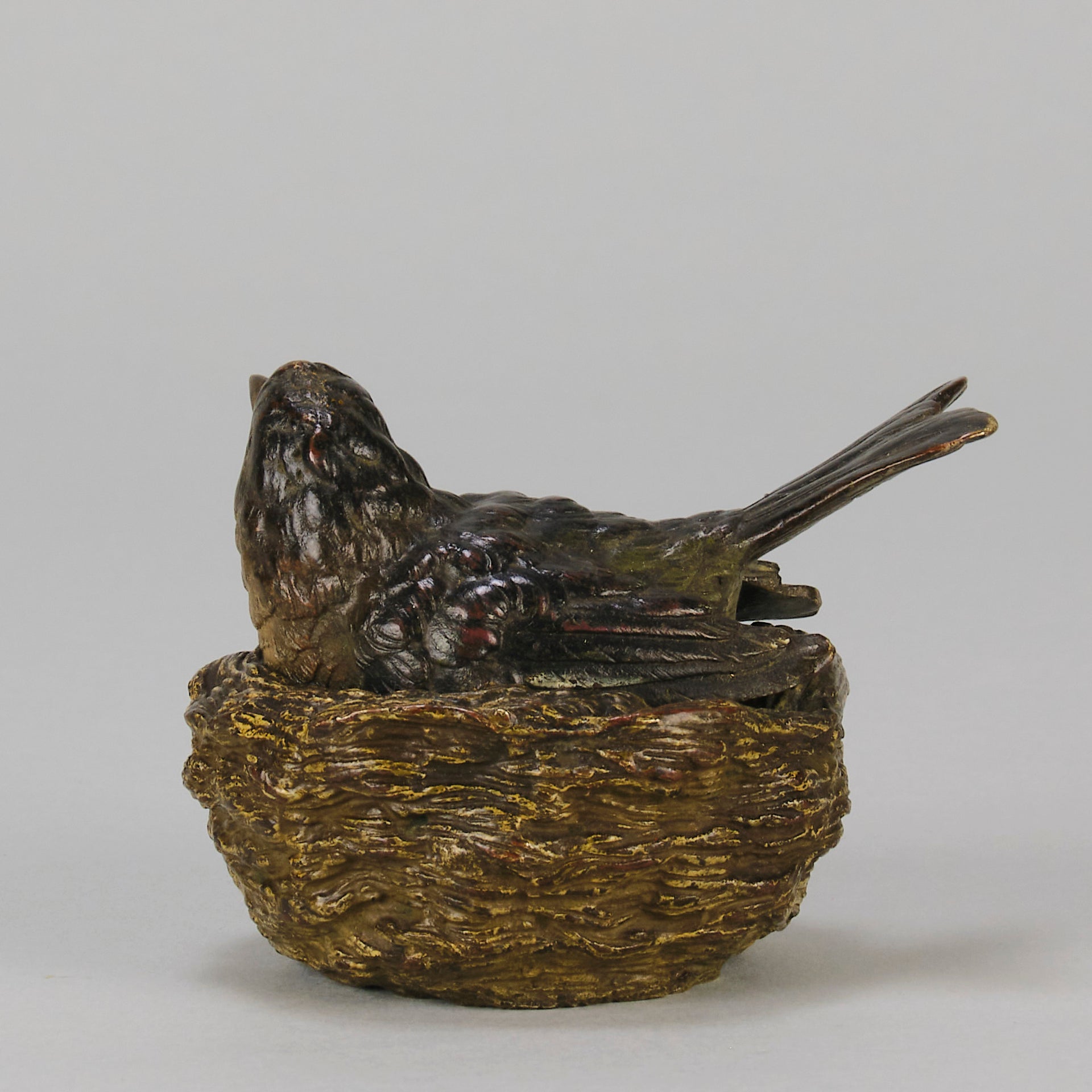 Bergman Nesting Bird - Bergman Bronze - Hickmet Fine Arts