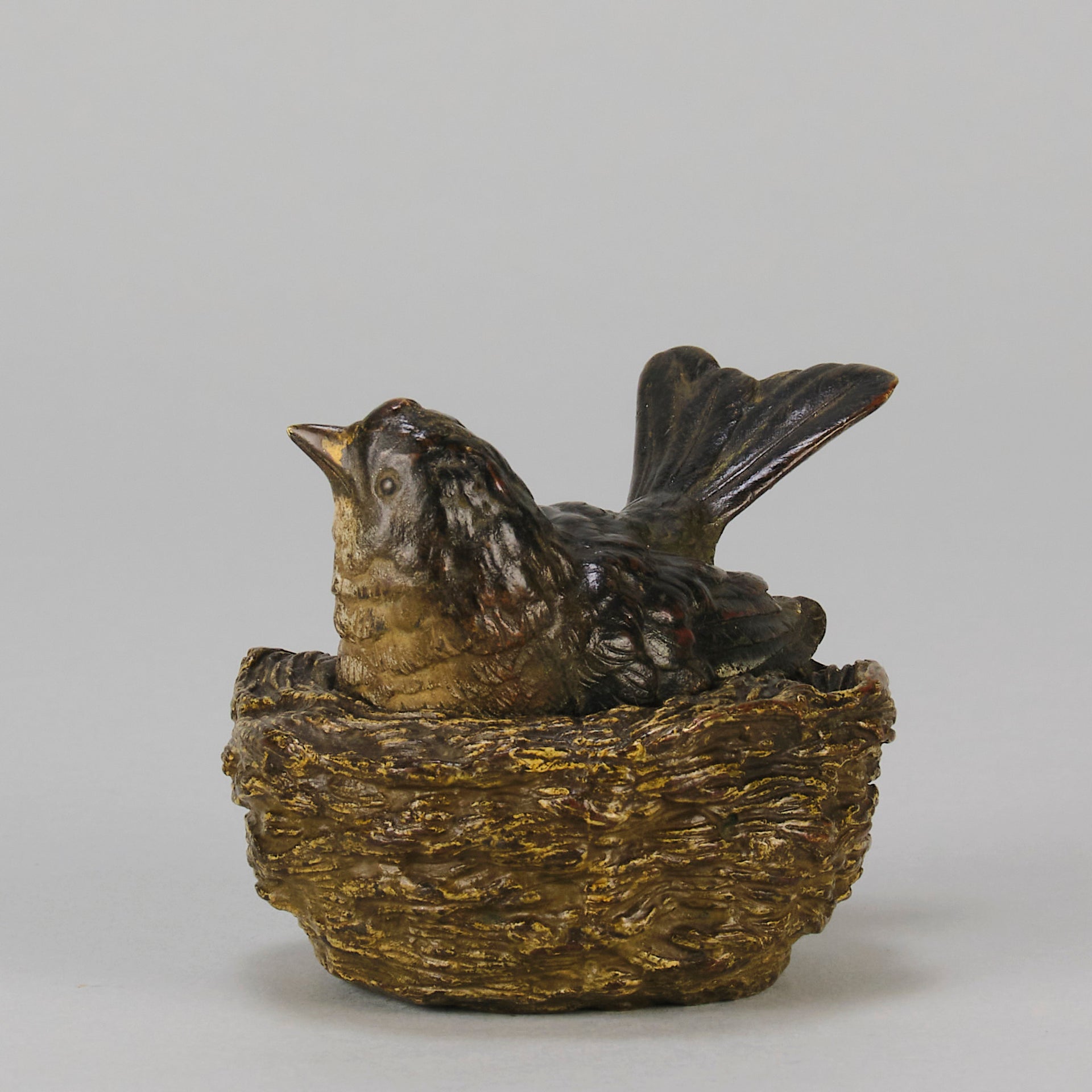 Bergman Nesting Bird - Bergman Bronze - Hickmet Fine Arts