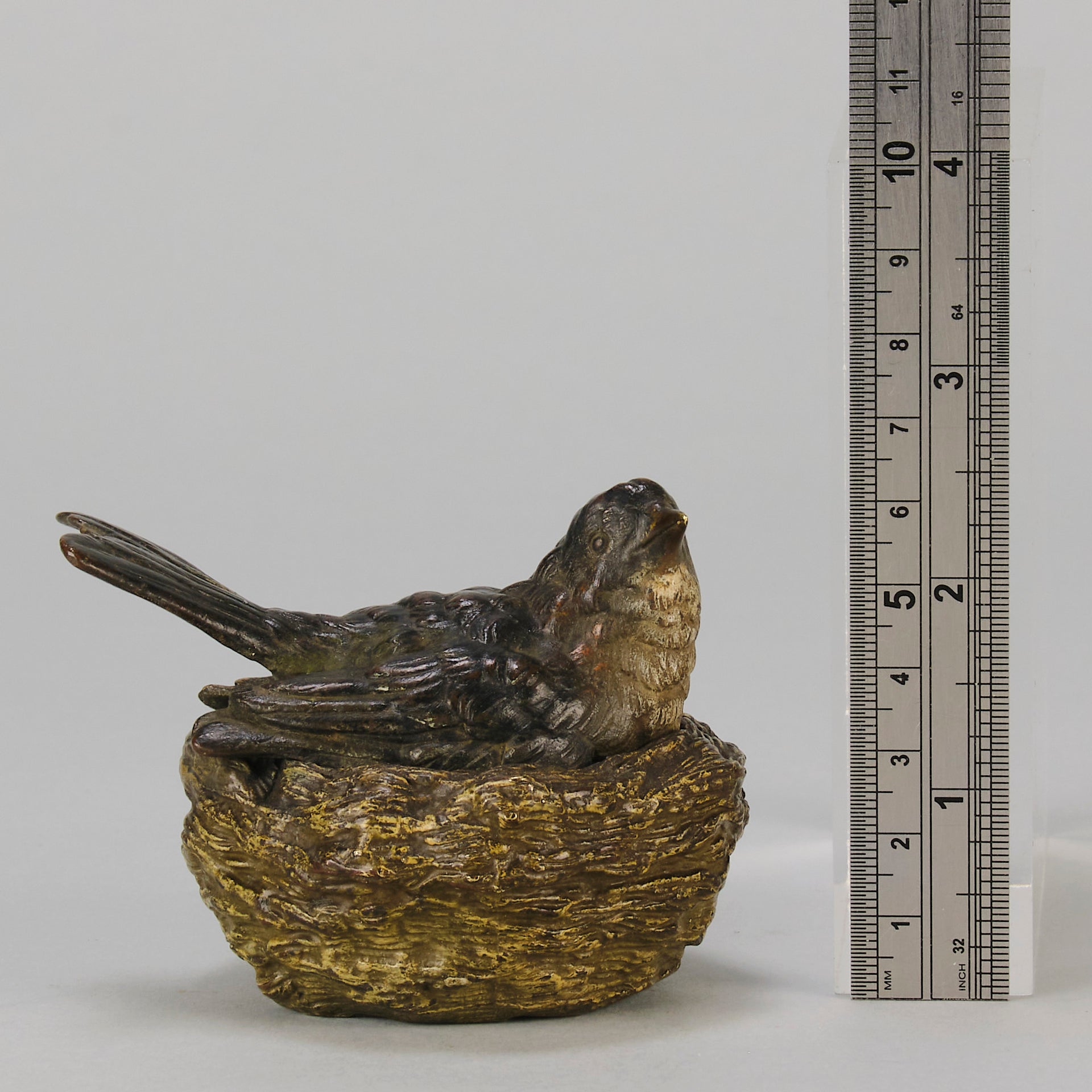 Bergman Nesting Bird - Bergman Bronze - Hickmet Fine Arts