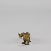 Bergman bronze Otter and Fish