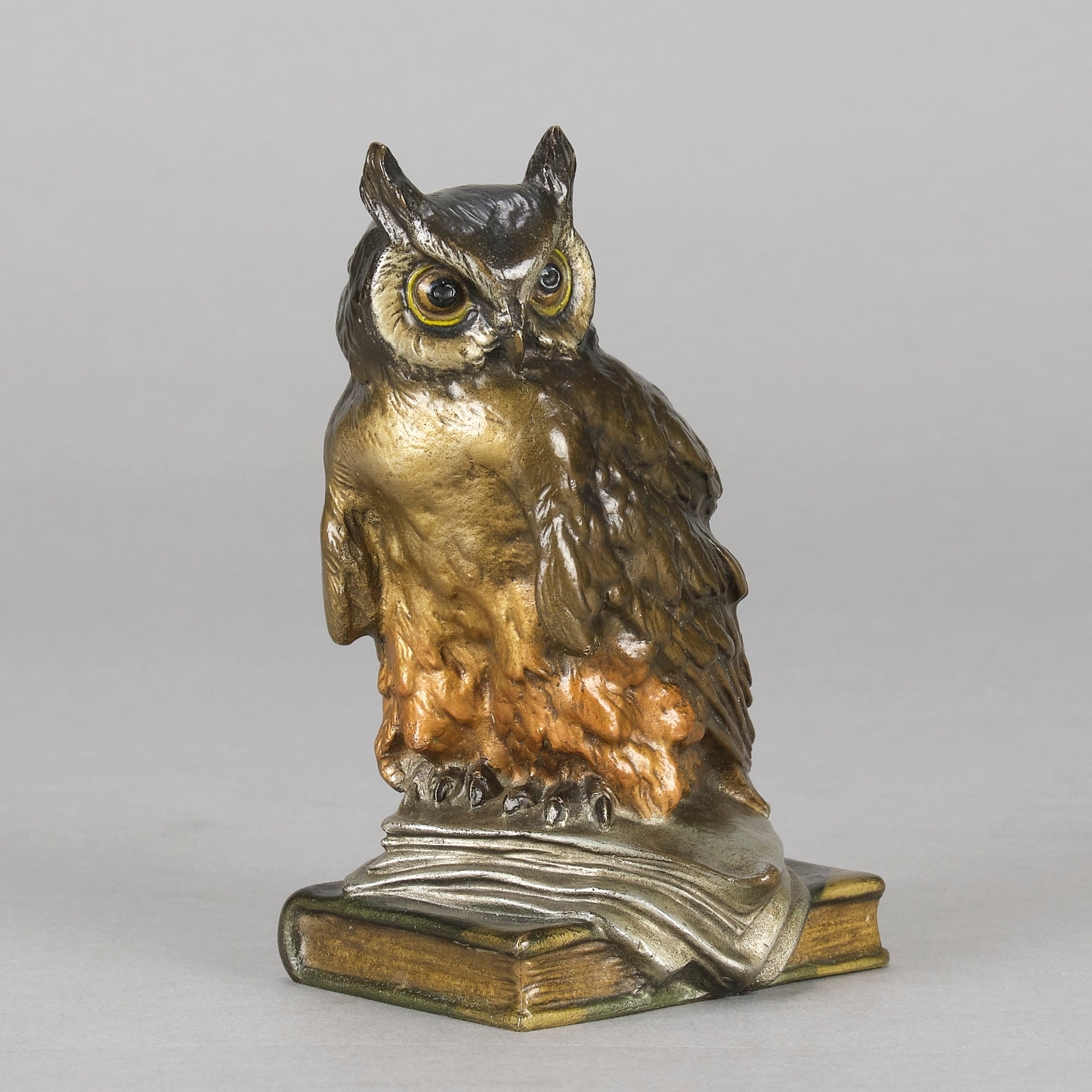Vienna Bronze - Bergman Wise Owl - Hickmet Fine Arts