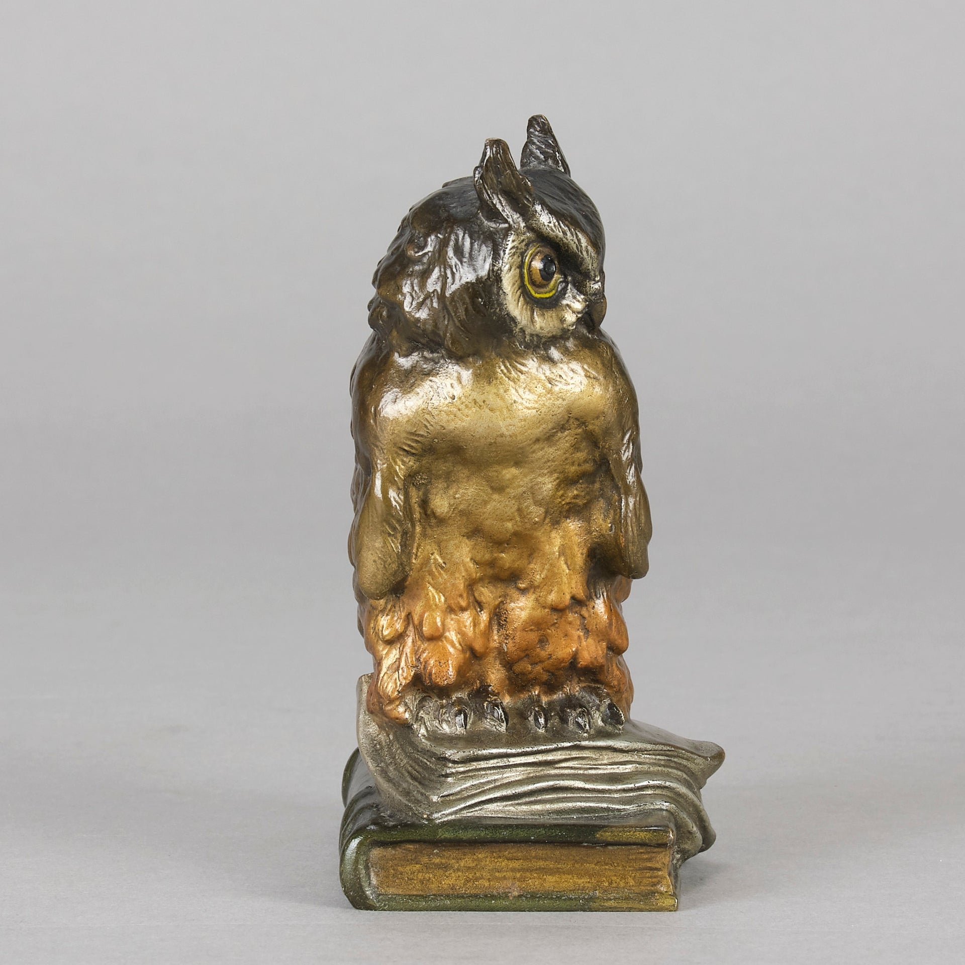 Vienna Bronze - Bergman Wise Owl - Hickmet Fine Arts