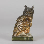 Vienna Bronze - Bergman Wise Owl - Hickmet Fine Arts