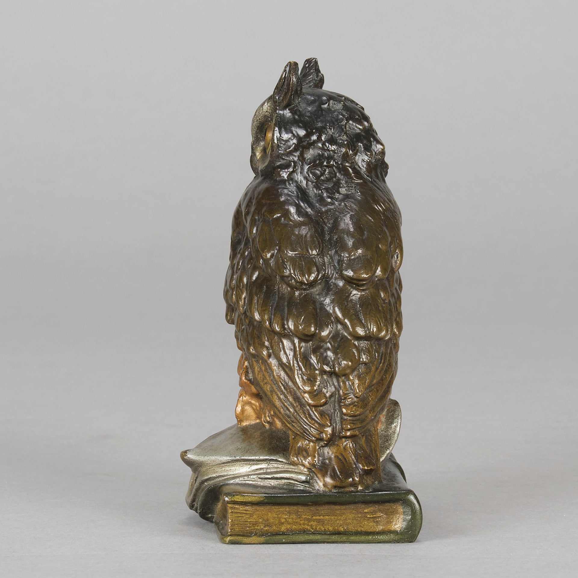 Vienna Bronze - Bergman Wise Owl - Hickmet Fine Arts