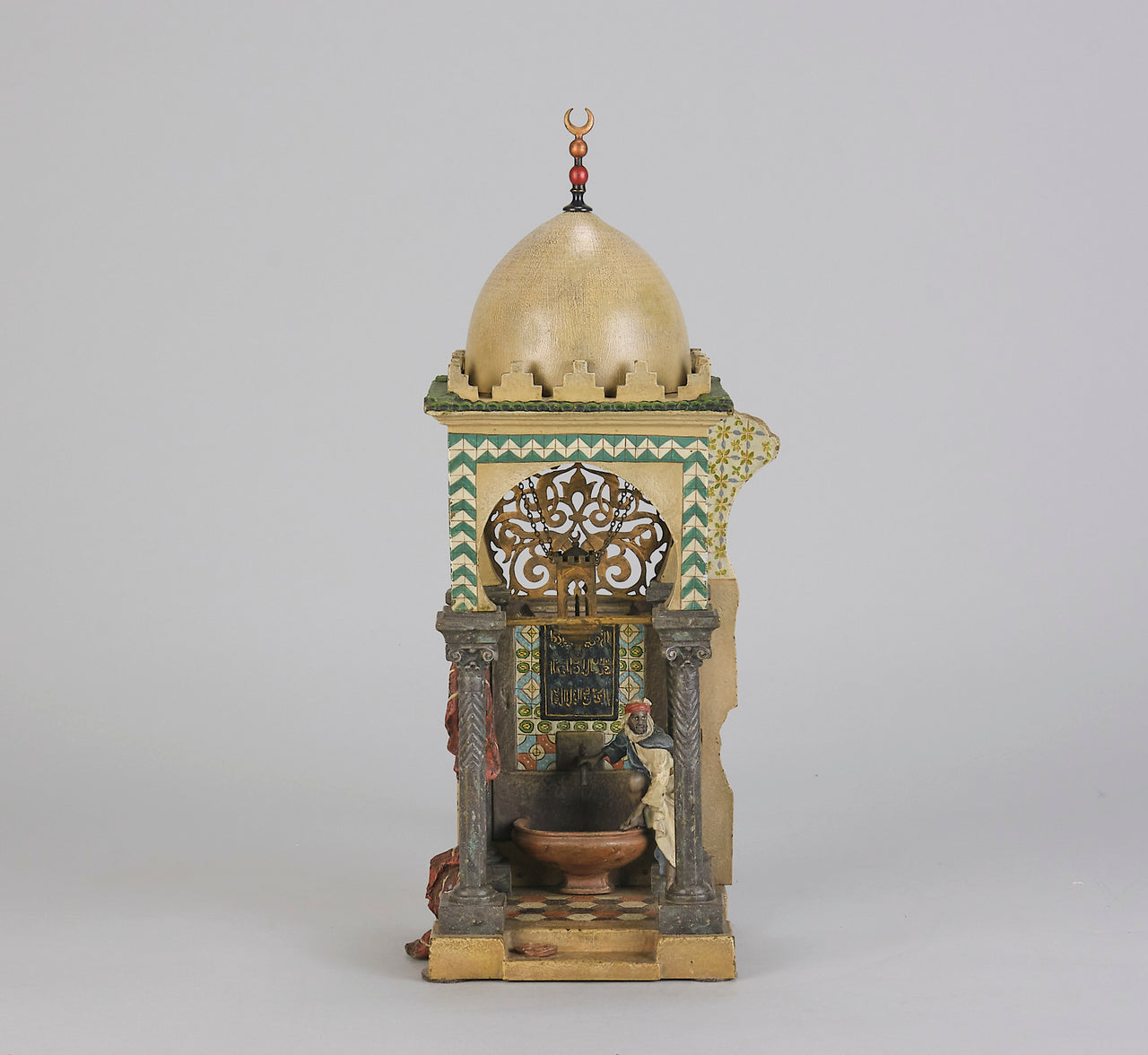 "Pagoda Lamp" by Franz Bergman