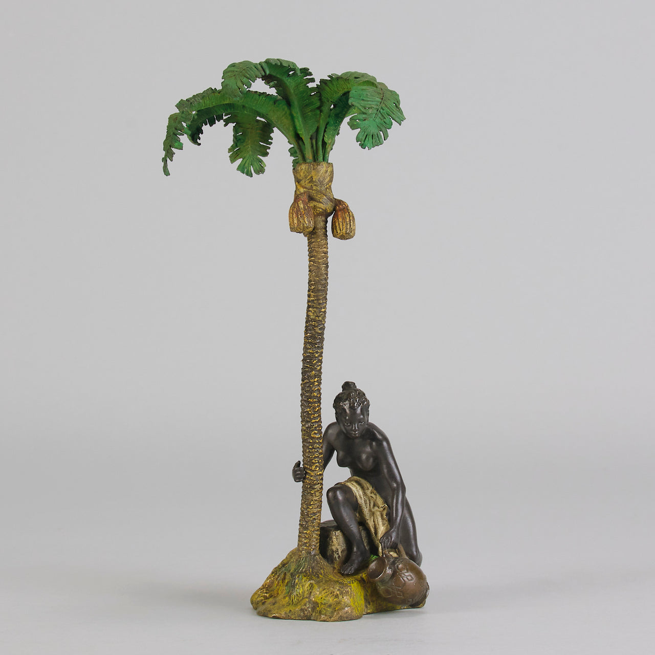 Franz Bergman Palm Tree Girl