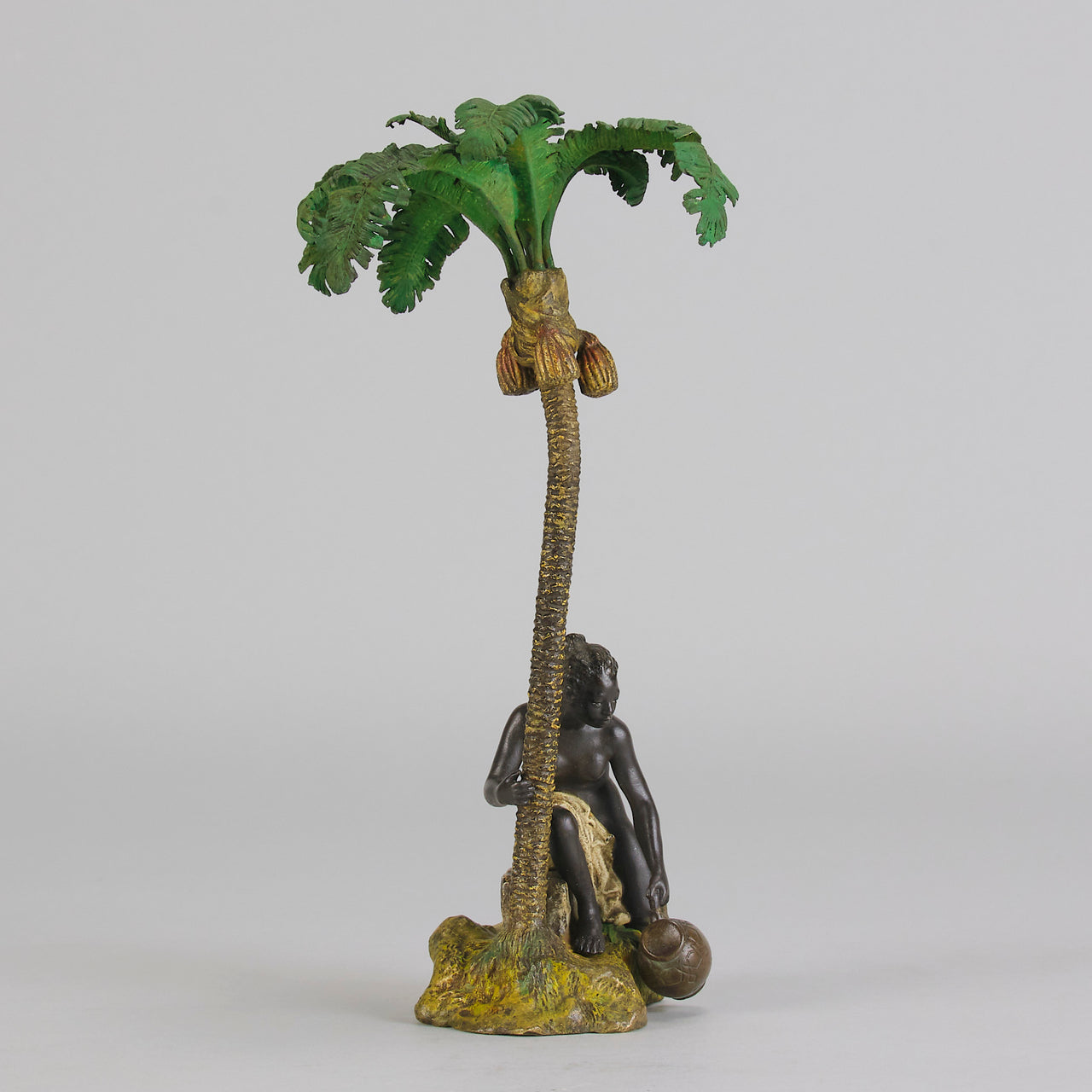 Franz Bergman Palm Tree Girl