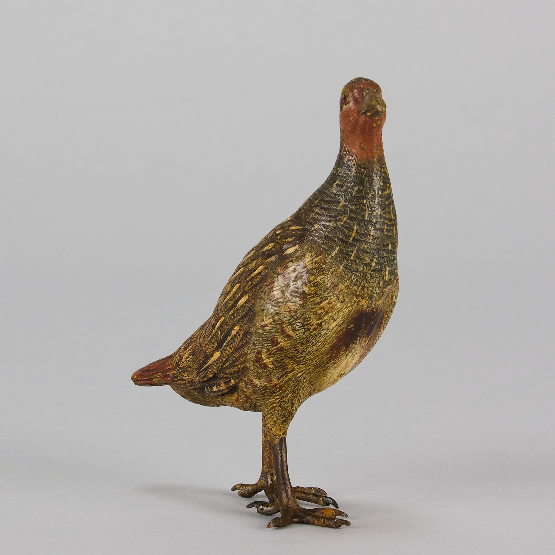 Franz Bergman Partridge - Austrian Bronze Study for Sale - Hickmet Fine Arts