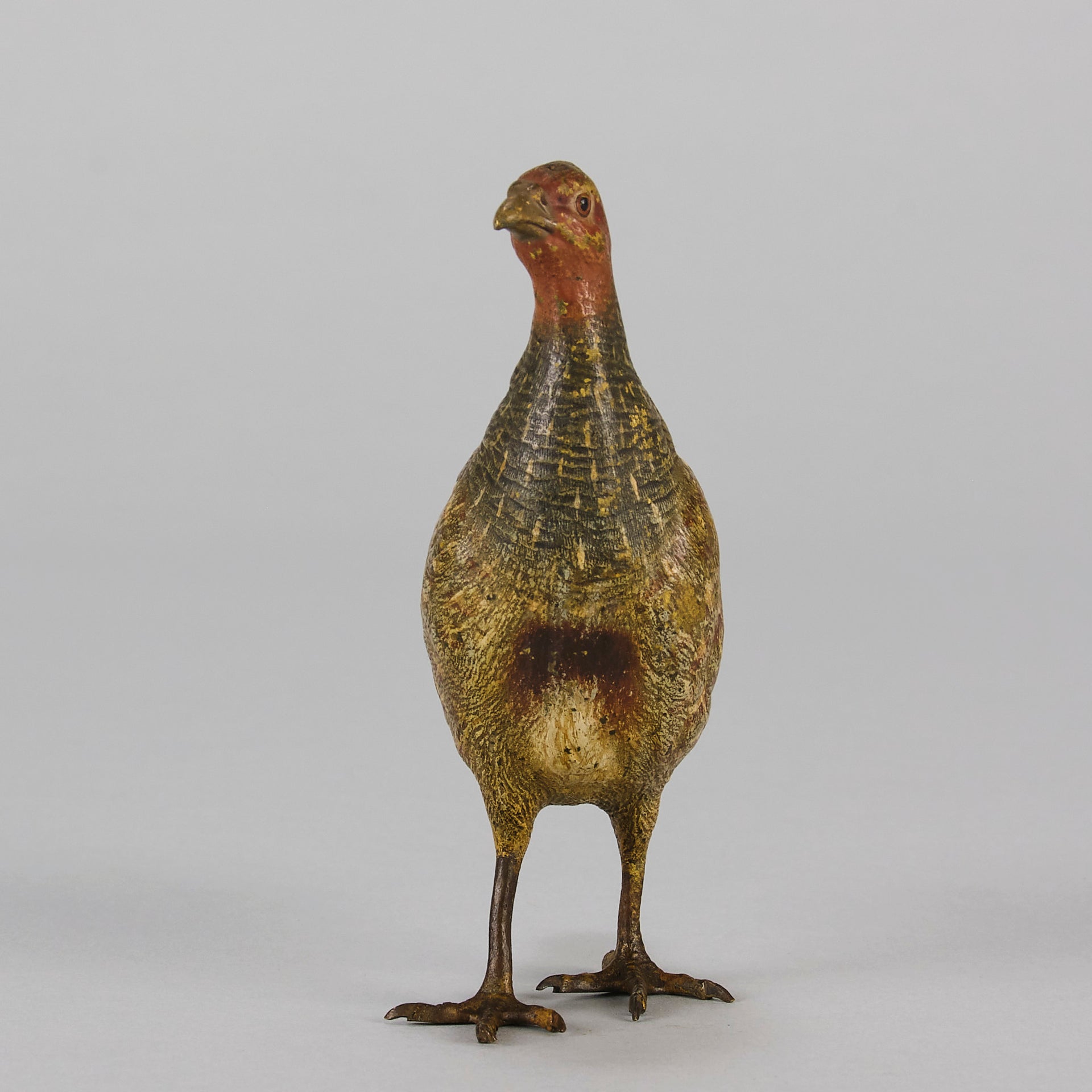 Franz Bergman Partridge - Austrian Bronze Study for Sale - Hickmet Fine Arts