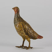Franz Bergman Partridge - Austrian Bronze Study for Sale - Hickmet Fine Arts