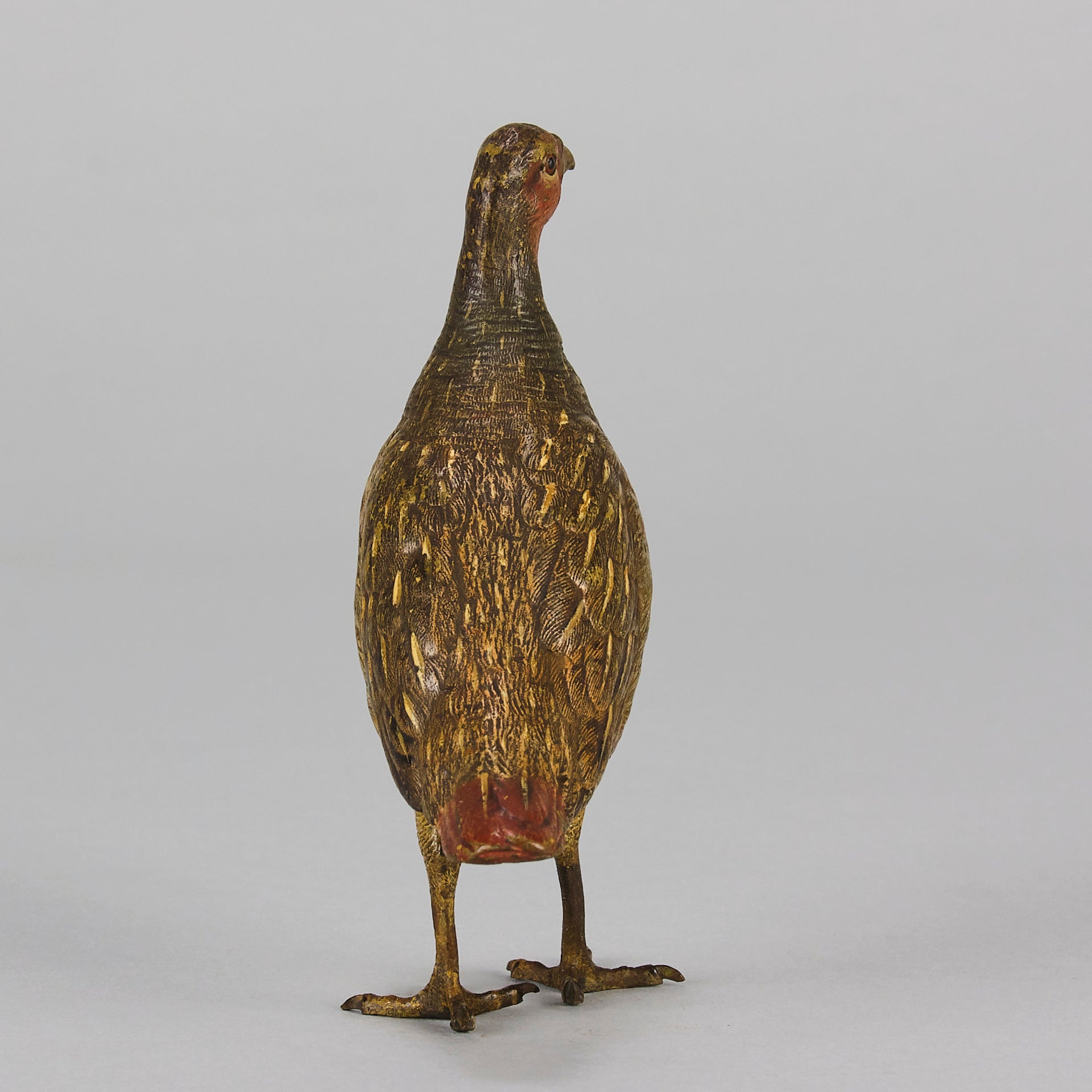 Franz Bergman Partridge - Austrian Bronze Study for Sale - Hickmet Fine Arts