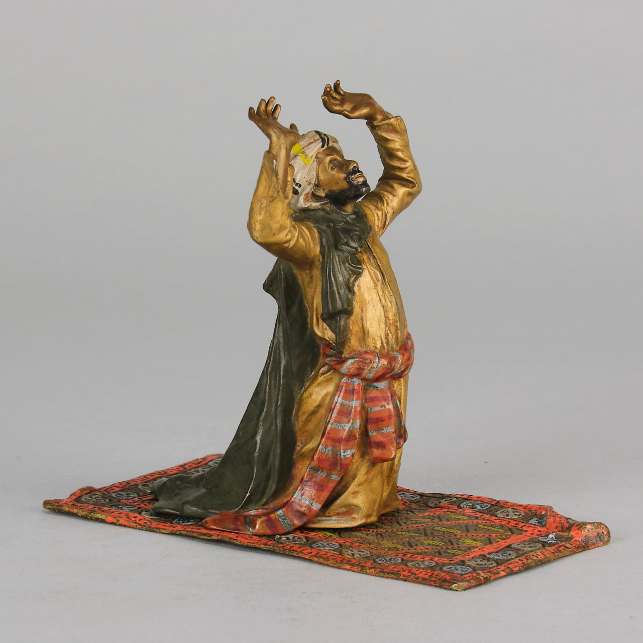 Bergman Arab Praying - Bergman Bronze - Hickmet Fine Arts