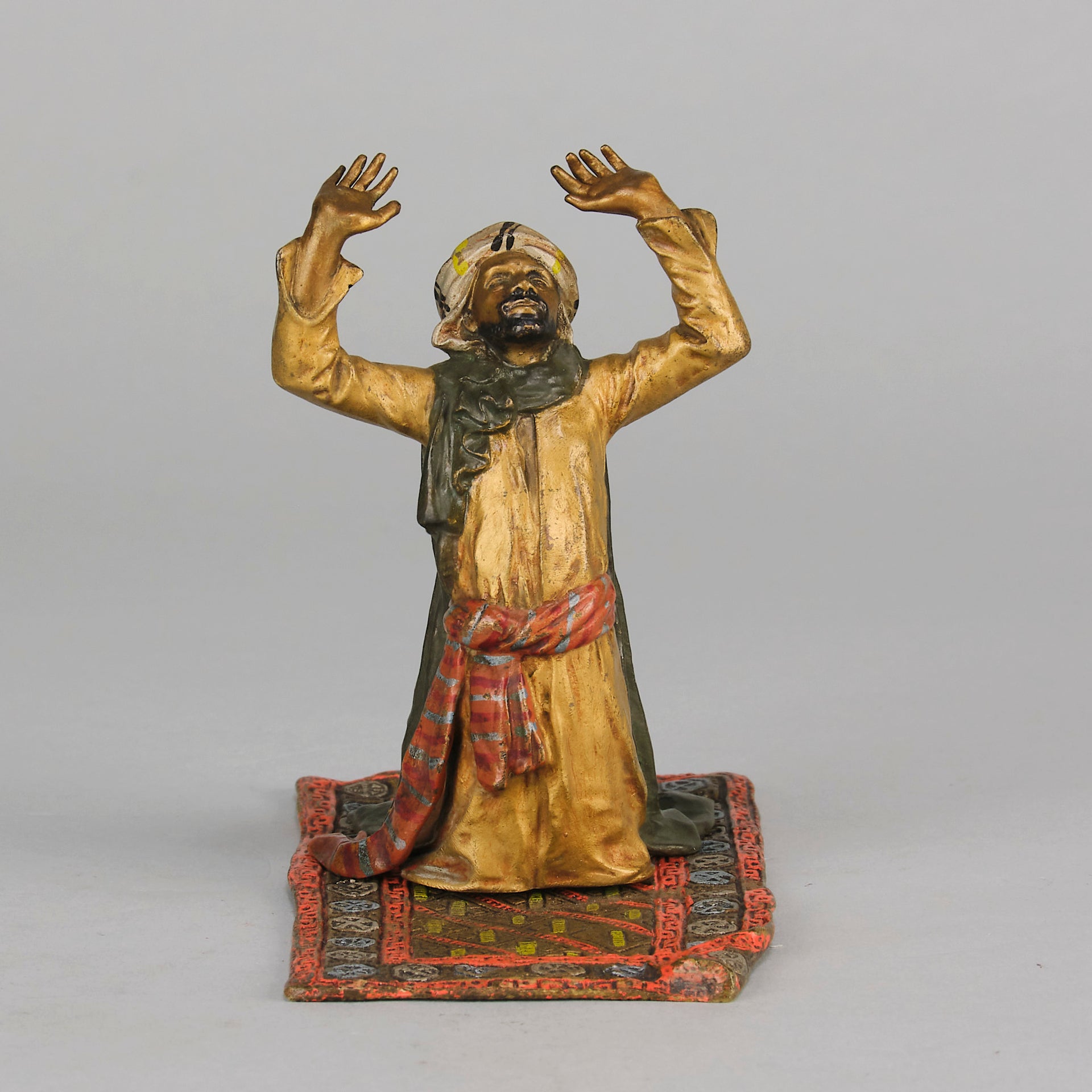 Bergman Arab Praying - Bergman Bronze - Hickmet Fine Arts