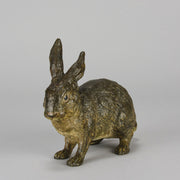 Bergman Rabbit - Antique Austrian Bronze - Hickmet Fine Arts