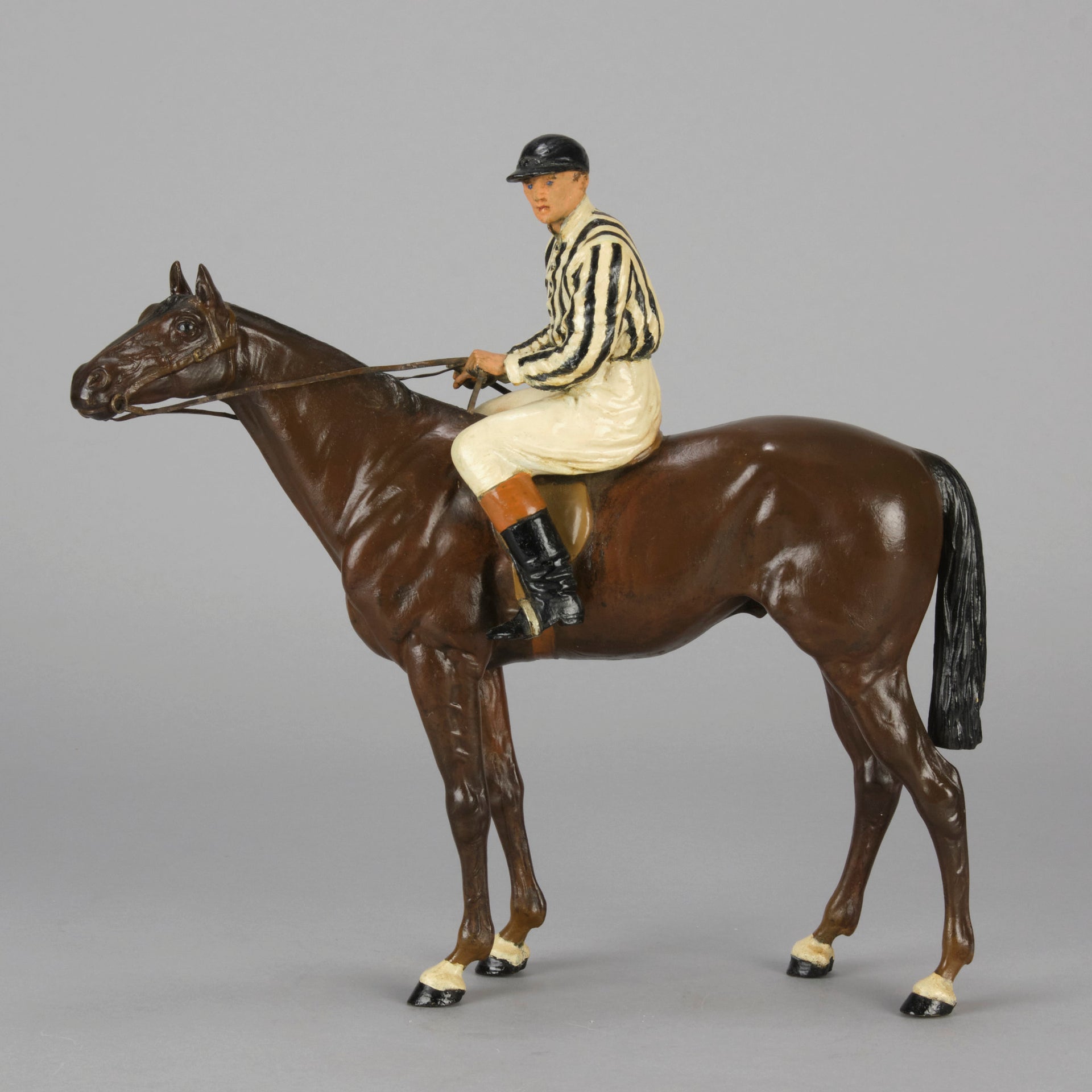 Franz Bergman Racehorse - Bronze Statues for Sale - Hickmet Fine Arts