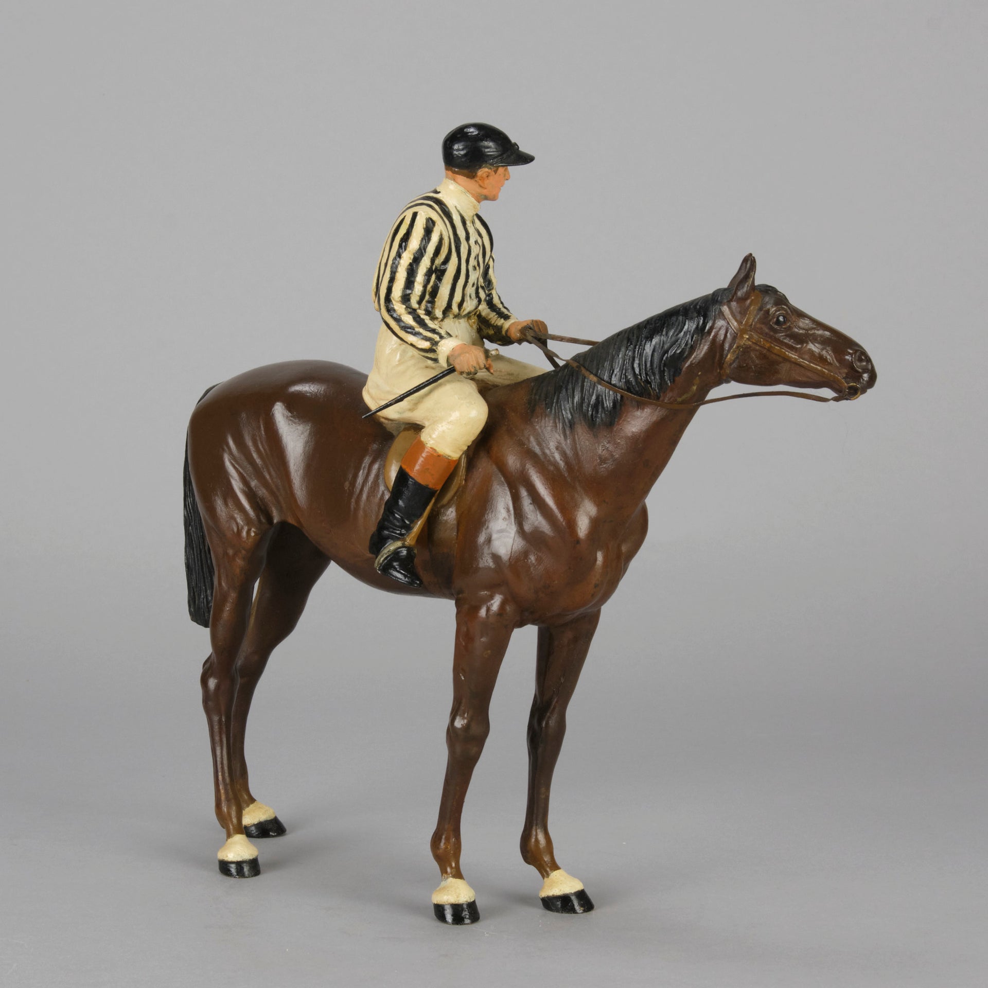 Franz Bergman Racehorse - Bronze Statues for Sale - Hickmet Fine Arts