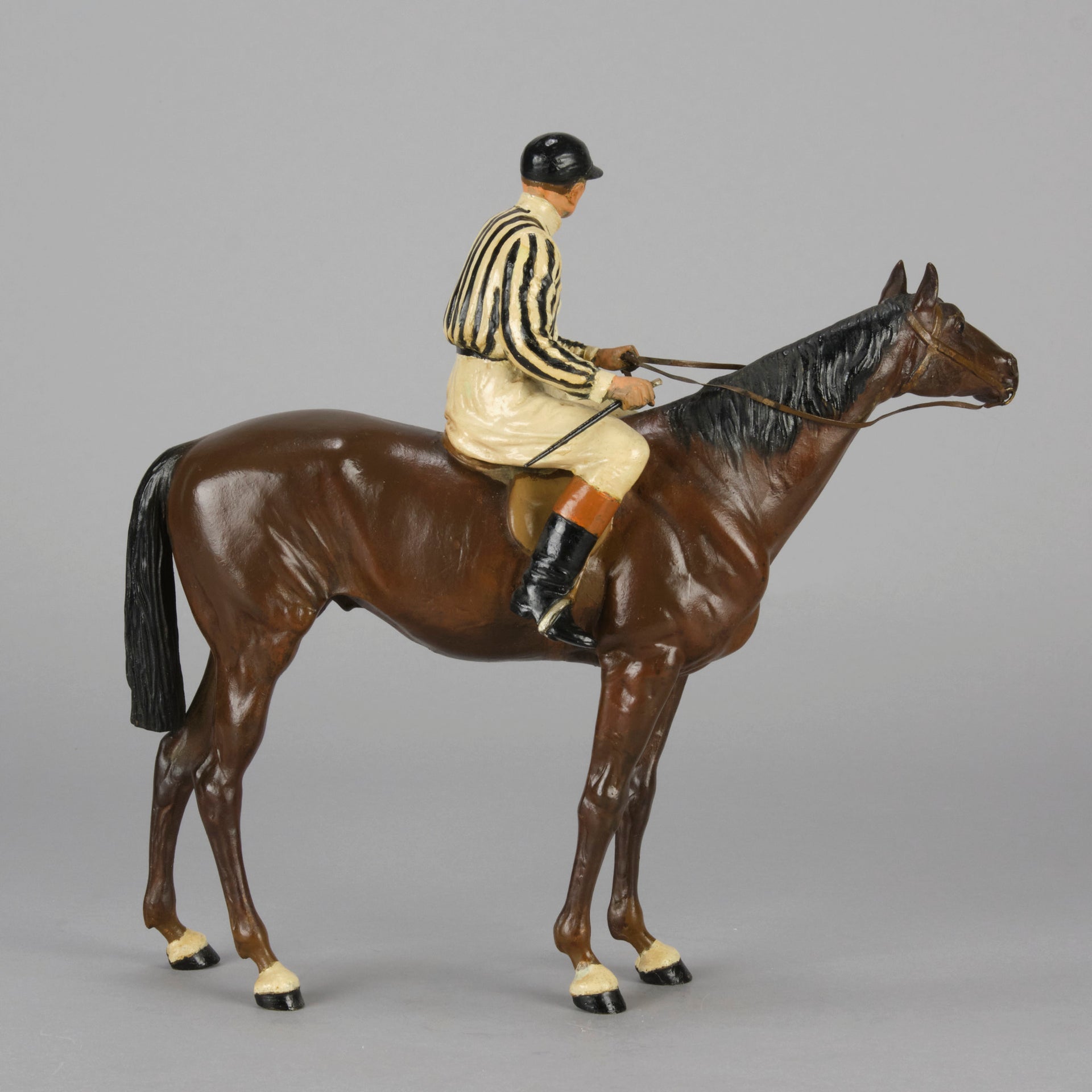 Franz Bergman Racehorse - Bronze Statues for Sale - Hickmet Fine Arts
