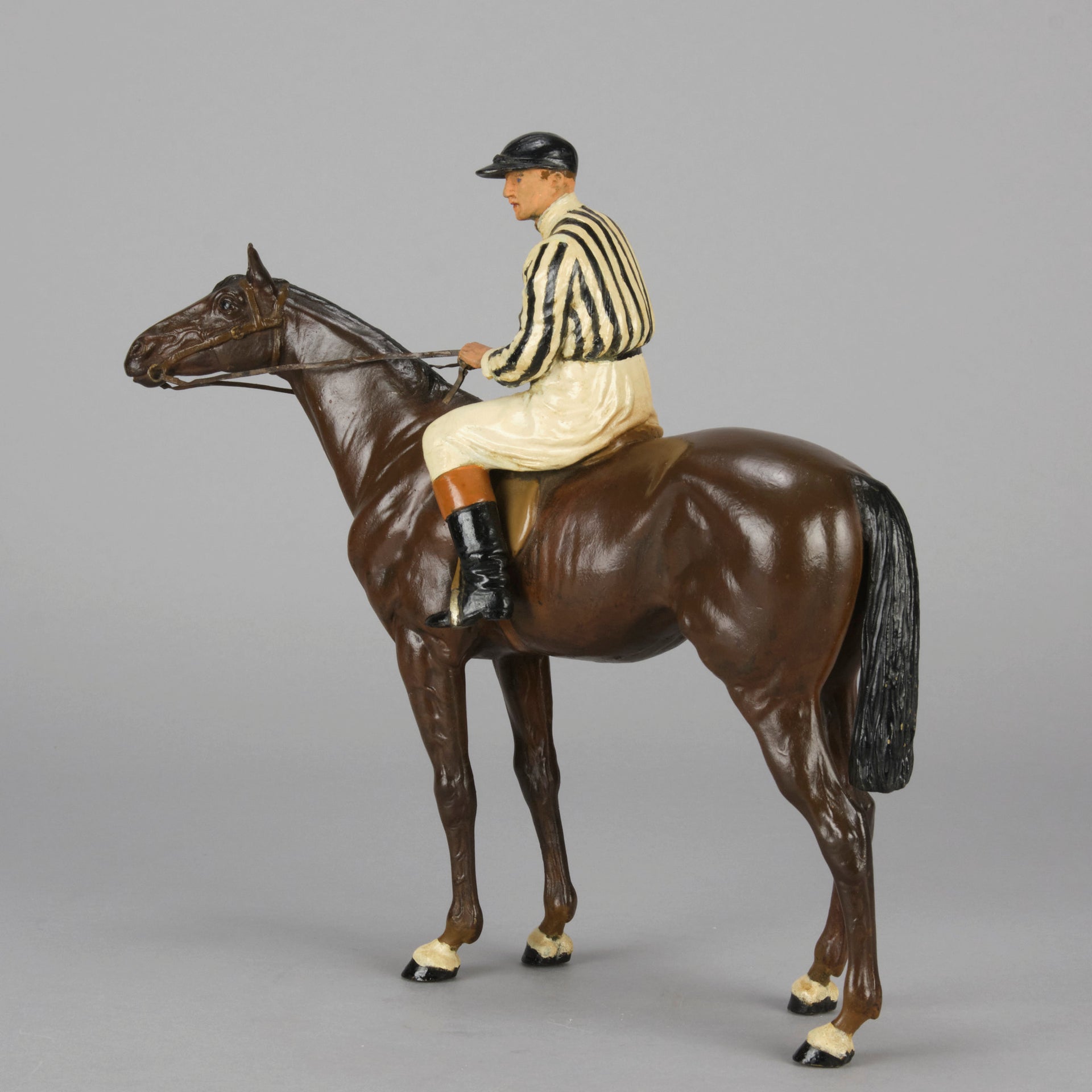 Franz Bergman Racehorse - Bronze Statues for Sale - Hickmet Fine Arts