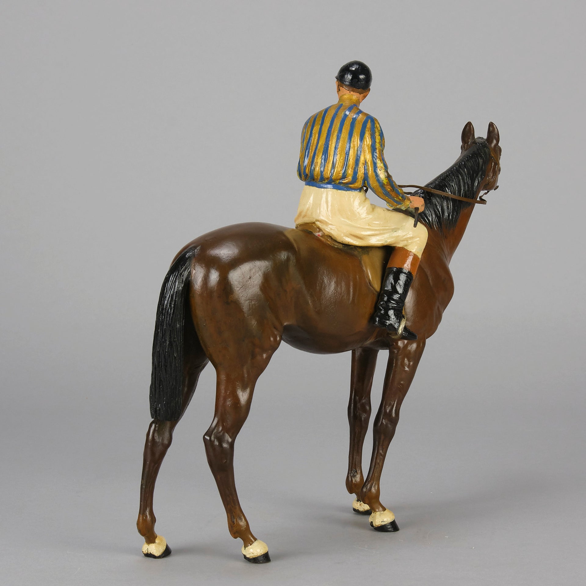 Racehorse by Franz Bergman - Bronze Statues for Sale - Hickmet Fine Arts