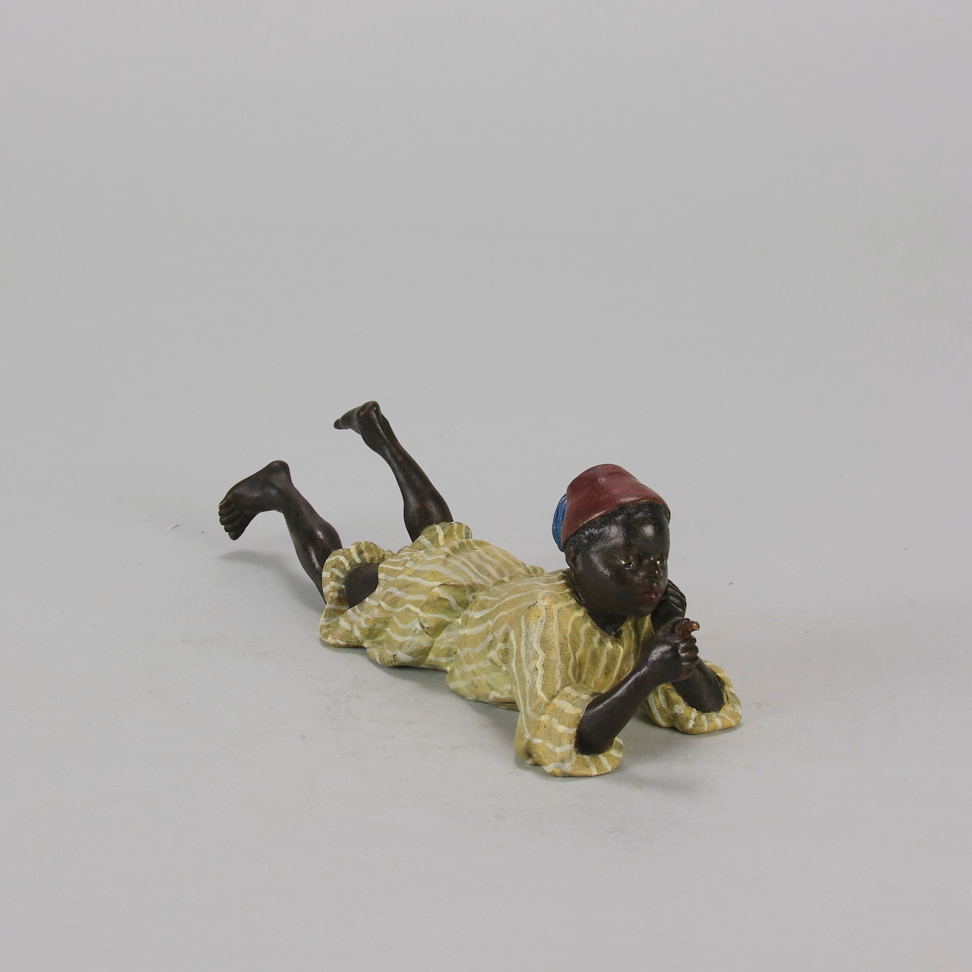 Bergman Reclining Boy - Bergman Bronze - Hickmet Fine Arts