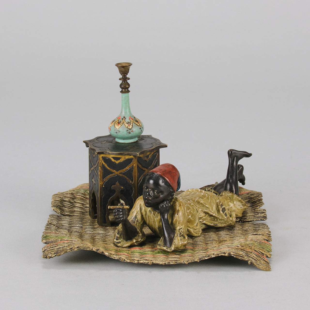 Bergman Reclining Boy - Bergman Bronze - Hickmet Fine Arts