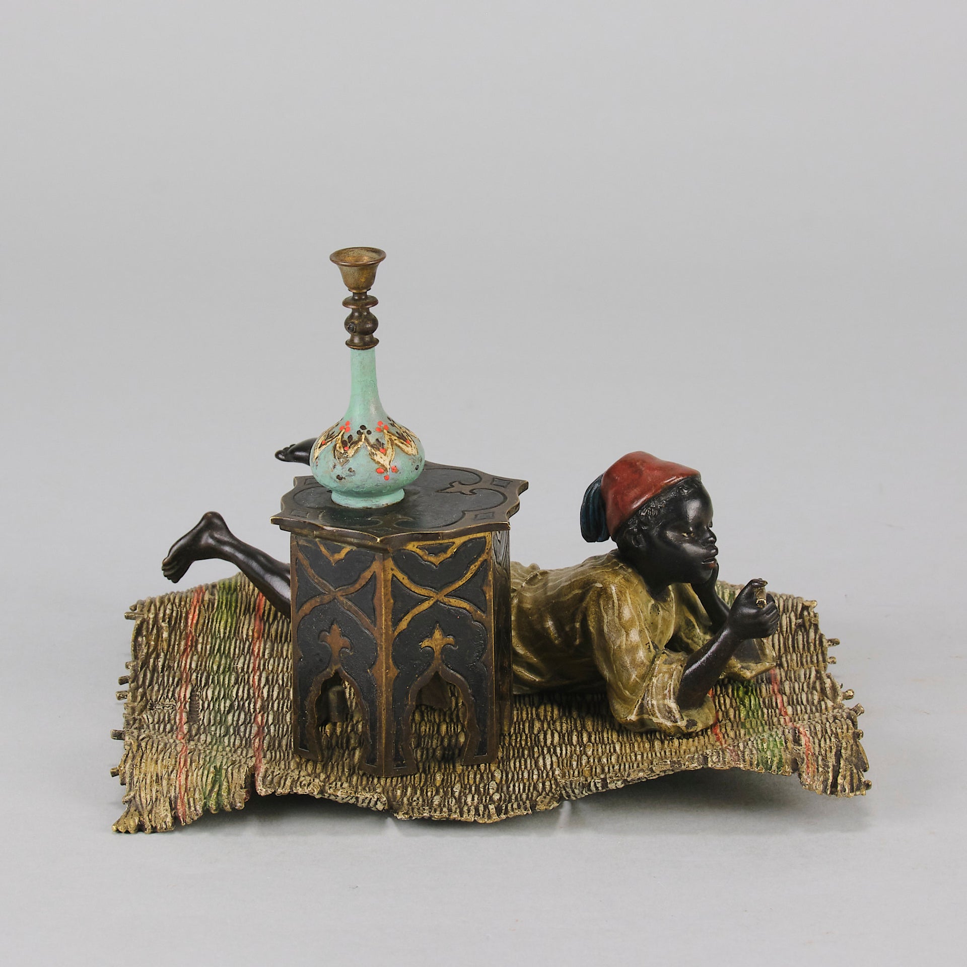 Bergman Reclining Boy - Bergman Bronze - Hickmet Fine Arts