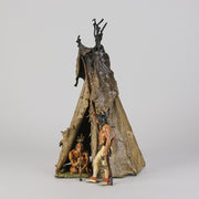 Bergman bronze teepee