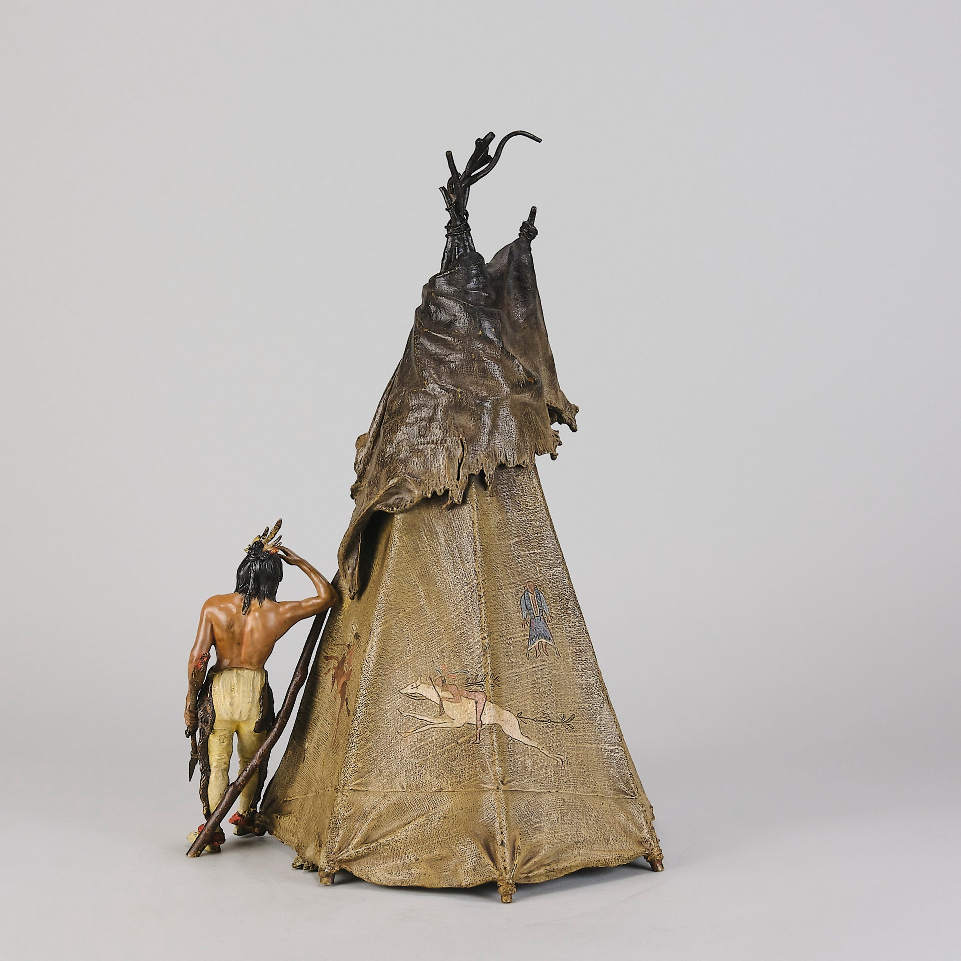 Bergman bronze teepee