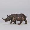 Bergman Rhinocerous - Bergman Bronze - Hickmet Fine Arts