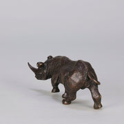 Bergman Rhinocerous - Bergman Bronze - Hickmet Fine Arts