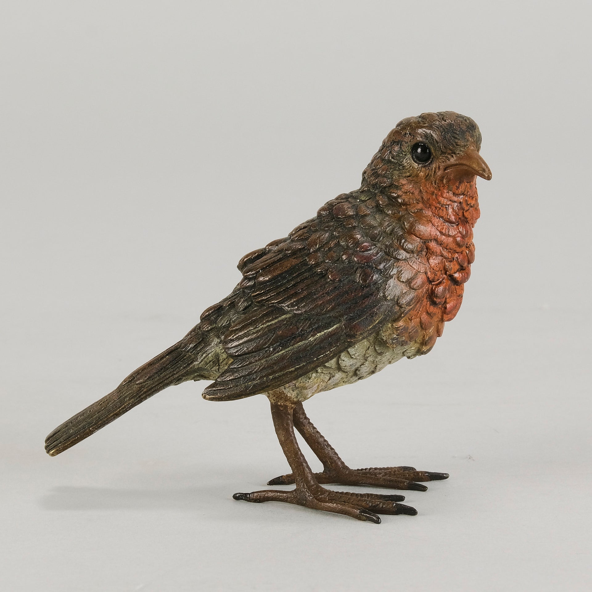 Robin - Franz Bergman Bronze - Hickmet Fine Arts