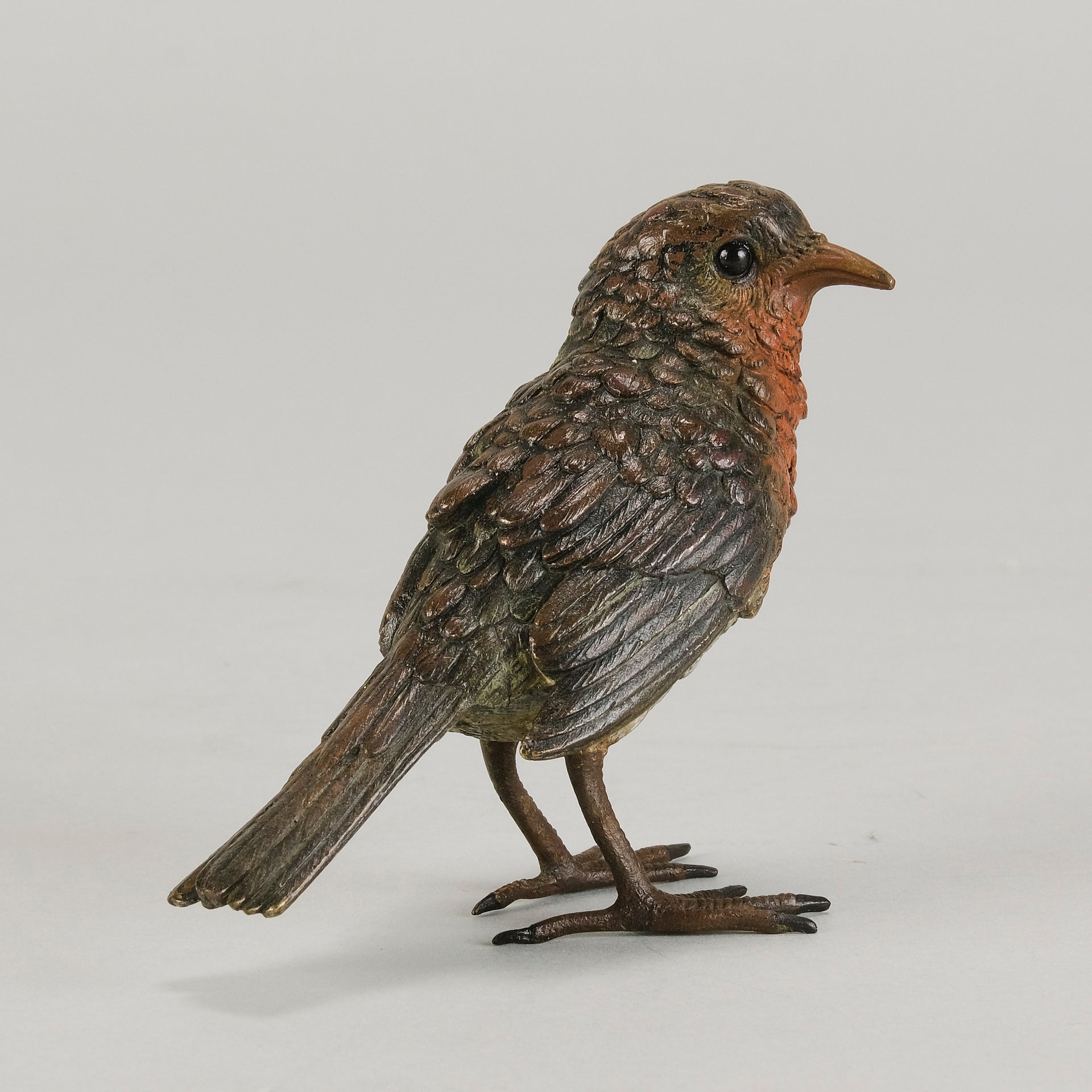 Robin - Franz Bergman Bronze - Hickmet Fine Arts