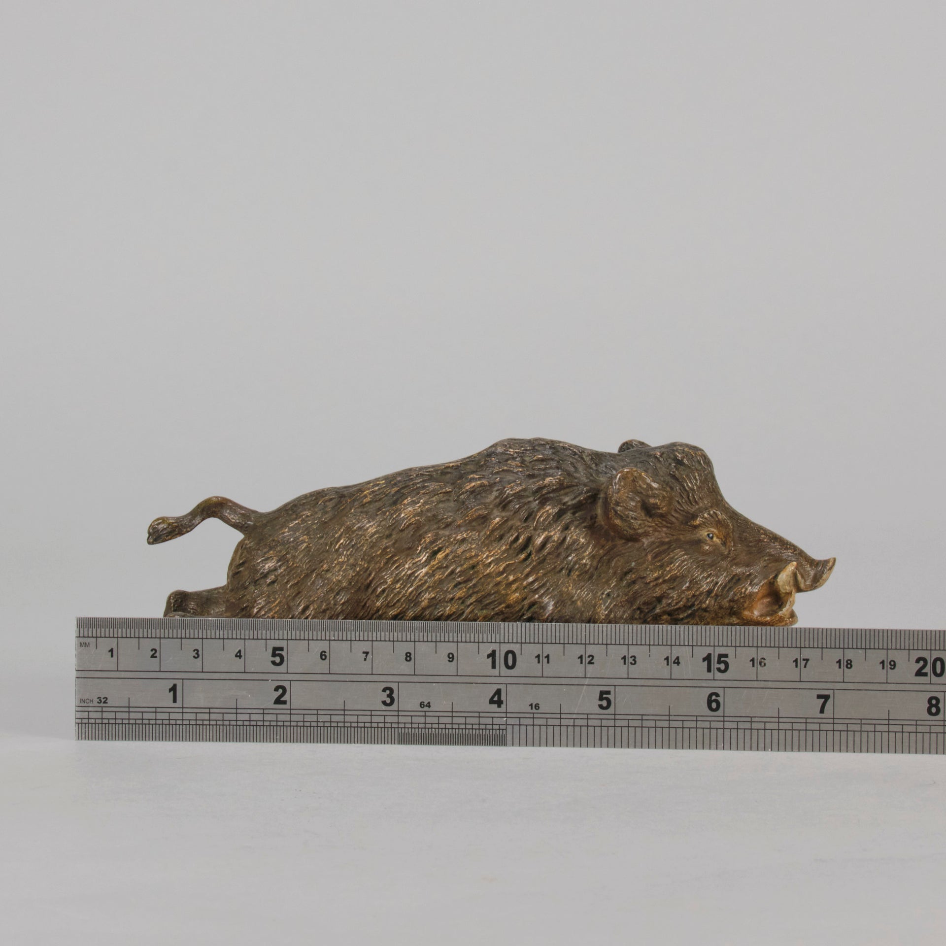 Bergman Boar - Bergman Bronze - Hickmet Fine Arts