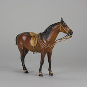 Vienna Bronze - Bergman Saddled Horse - Hickmet Fine Arts