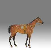 Bergman Saddled Horse - Bergman Bronze - Hickmet Fine Arts