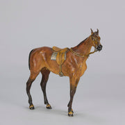 Bergman Saddled Horse - Bergman Bronze - Hickmet Fine Arts