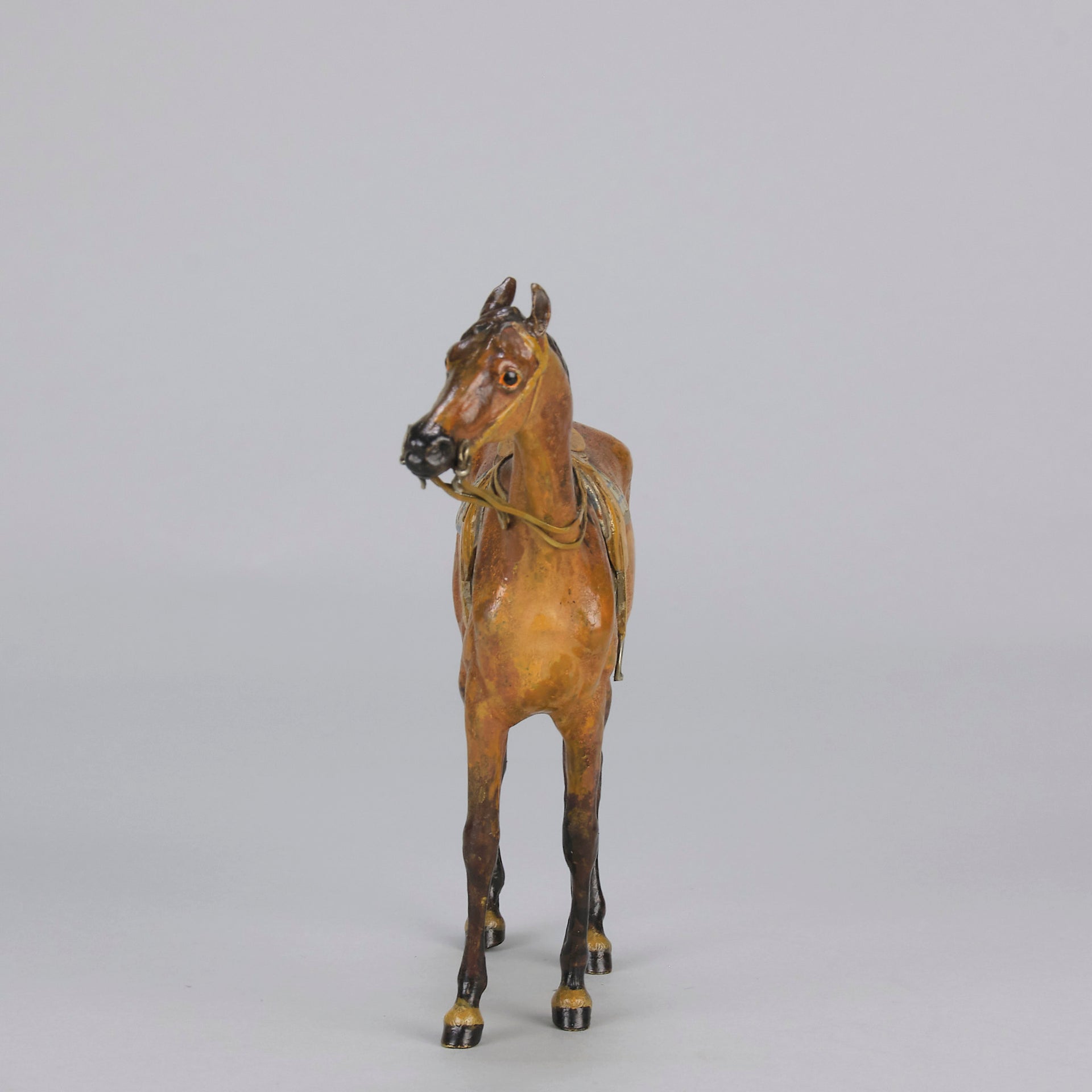 Bergman Saddled Horse - Bergman Bronze - Hickmet Fine Arts