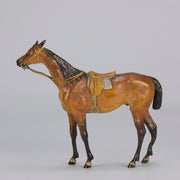 Bergman Saddled Horse - Bergman Bronze - Hickmet Fine Arts