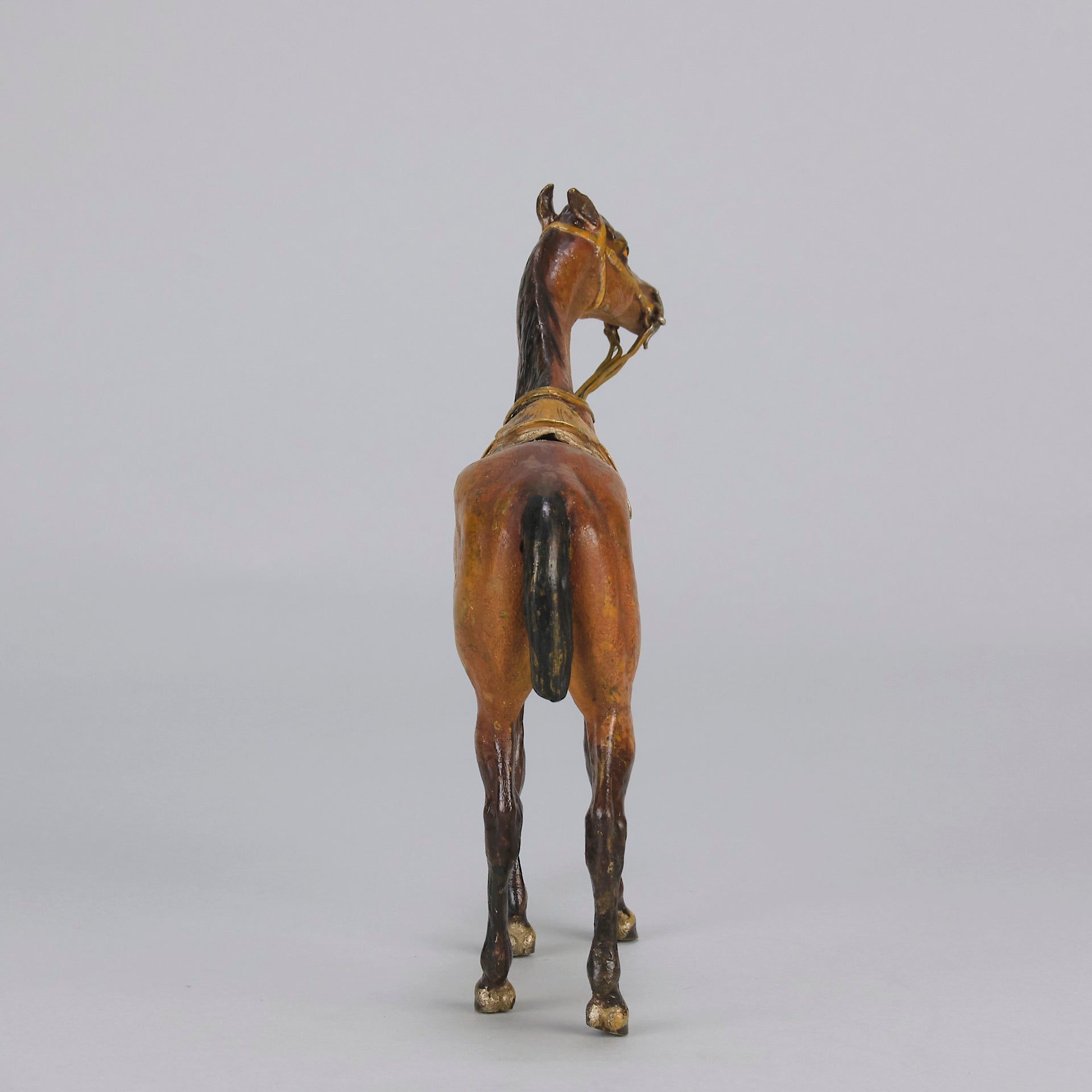 Bergman Saddled Horse - Bergman Bronze - Hickmet Fine Arts