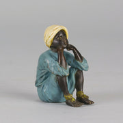 Franz Bergman Arab Boy - Austrian Bronze - Hickmet Fine Arts