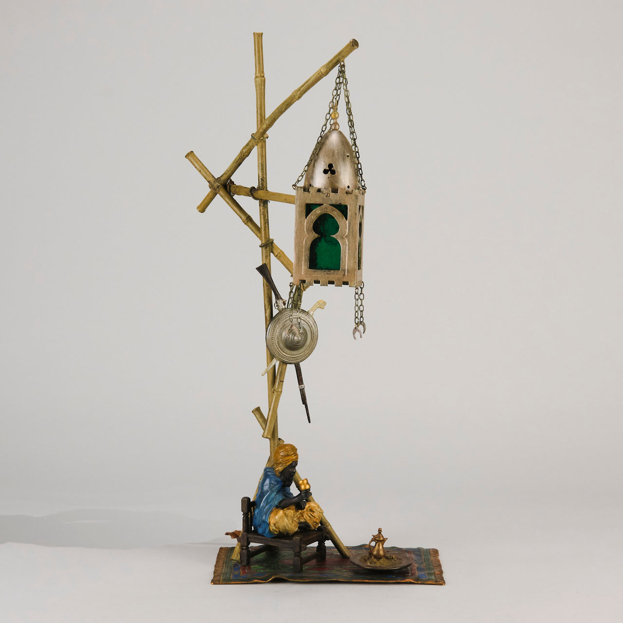 Bergman Bronze Arab Lamp