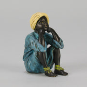 Bergman Seated Boy - Bergman Bronze - Hickmet Fine Arts