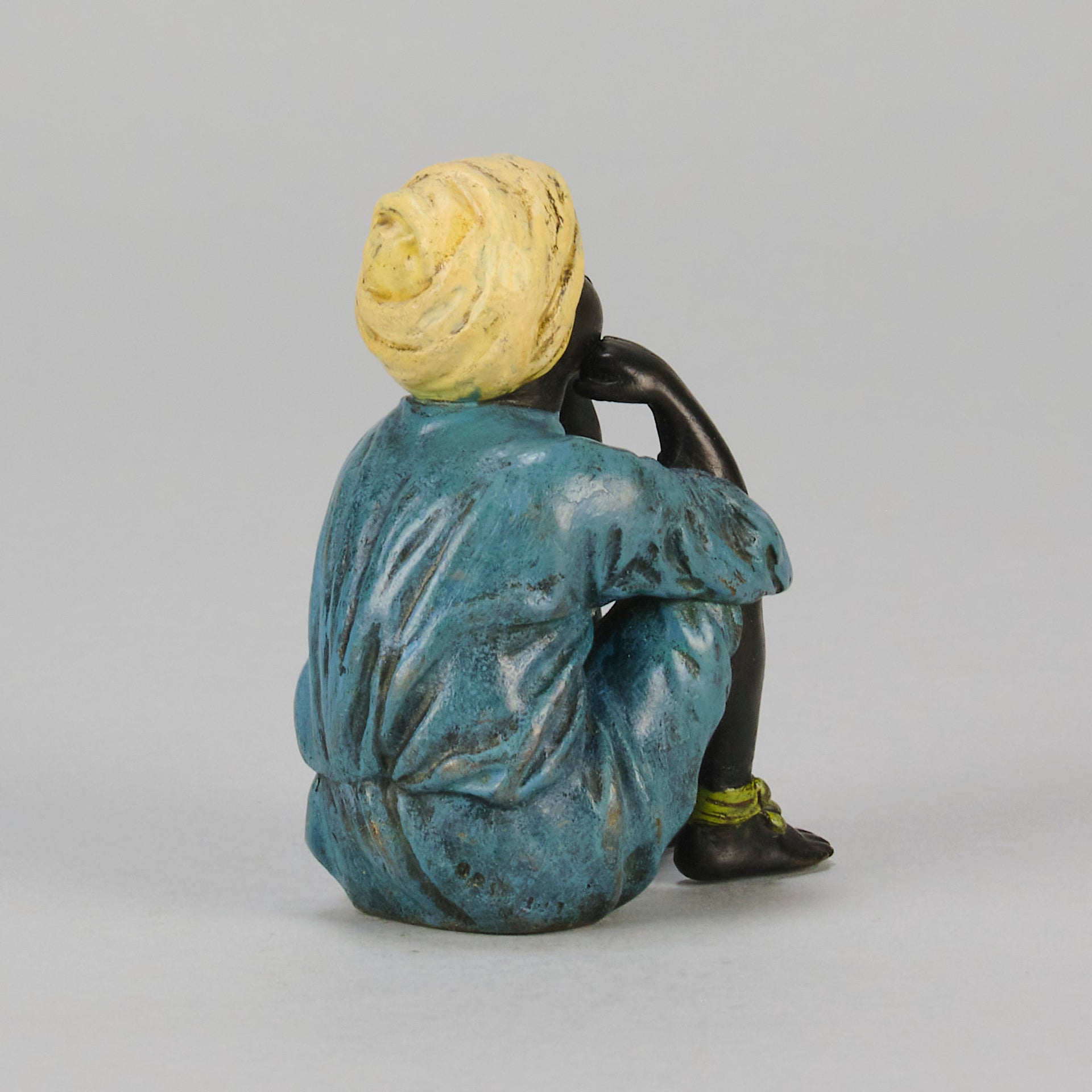 Bergman Seated Boy - Bergman Bronze - Hickmet Fine Arts