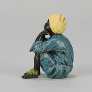 Bergman Seated Boy - Bergman Bronze - Hickmet Fine Arts