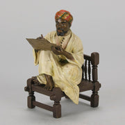 Bergman Seated Scribe - Bergman Bronze - Hickmet Fine Arts