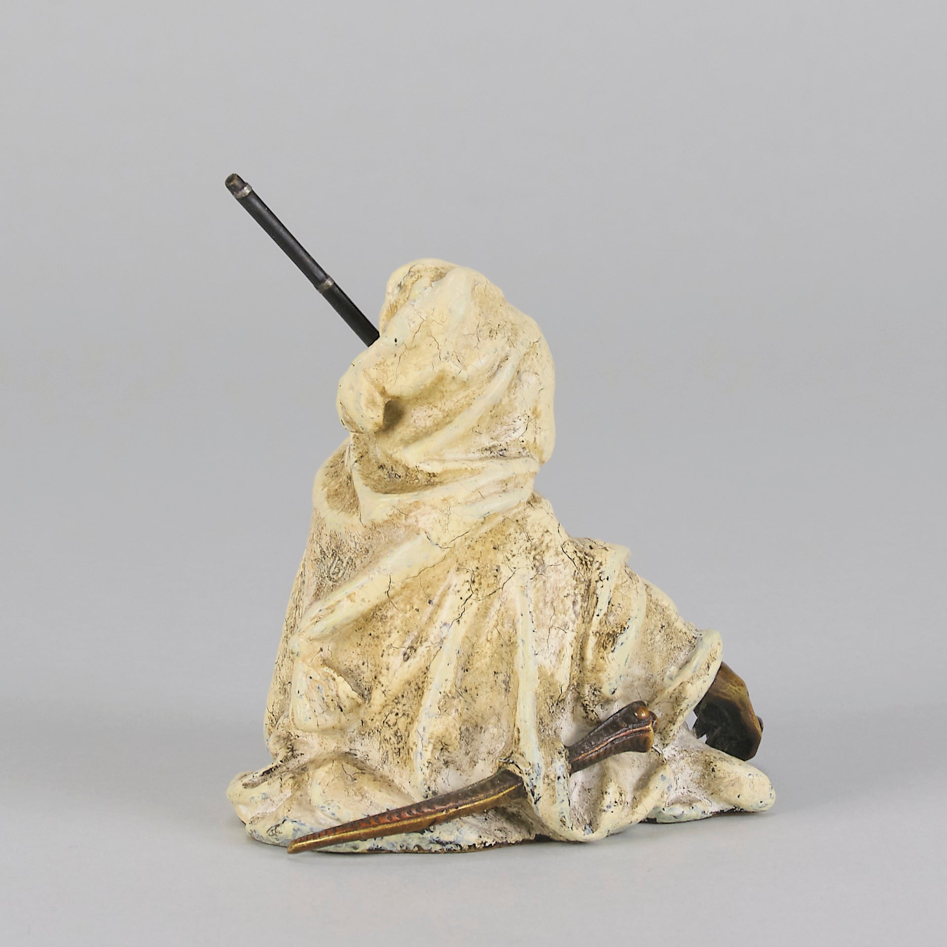 Bergman Seated Warrior - Bergman Bronze - Hickmet Fine Arts