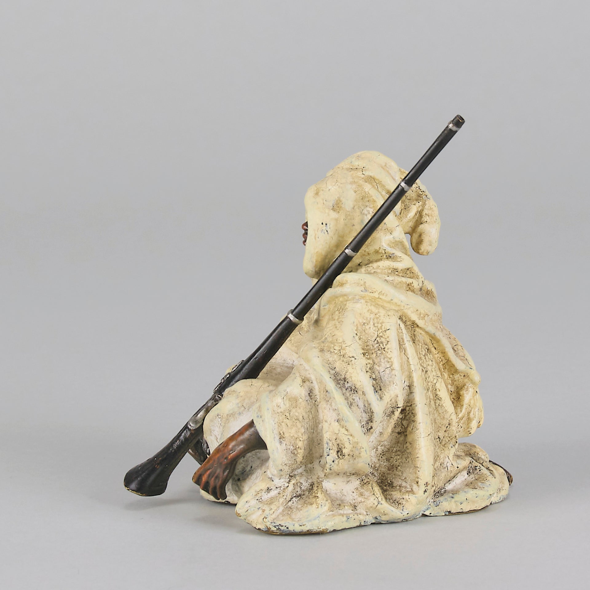 Bergman Seated Warrior - Bergman Bronze - Hickmet Fine Arts