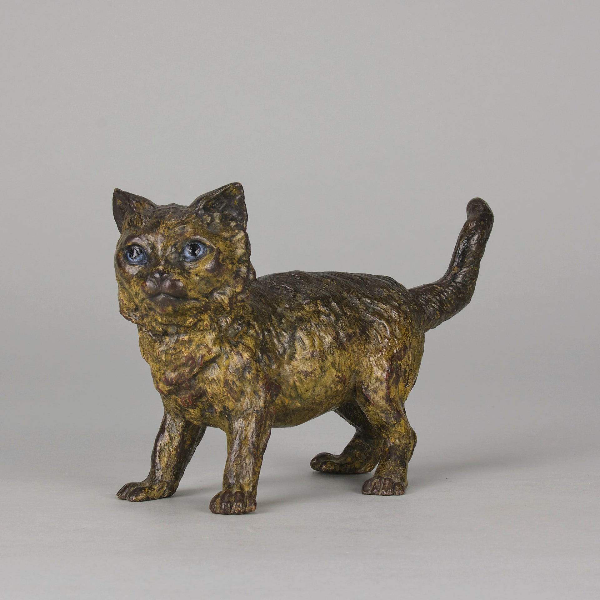 Vienna Bronze - Franz Bergman Cat - Hickmet Fine Arts